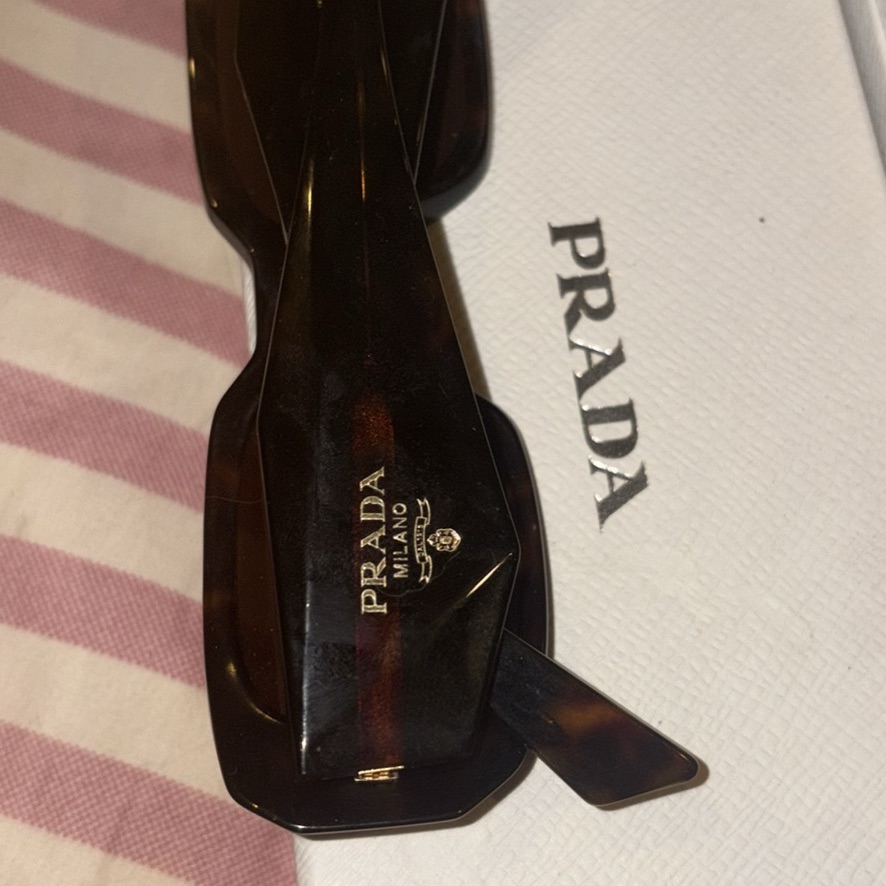 Prada Black Leather Accessory
